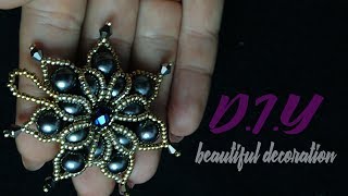 видео: Кулон из бисера и бусин.DIY. Making pendant of beads and beads. картинка: Кулон из бисера и бусин.DIY. Making pendant of beads and beads.
