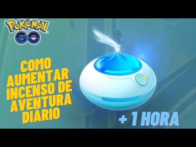 Incenso de Aventura Diário no Pokémon GO em dezembro de 2023