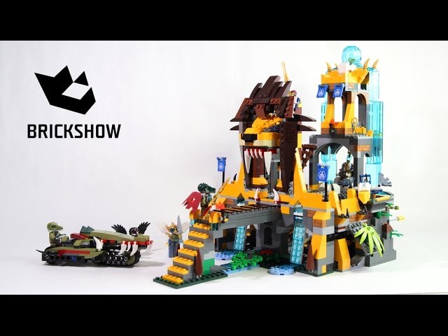 Lego Chima The Lion Chi Temple Lego Speed Build Youtube