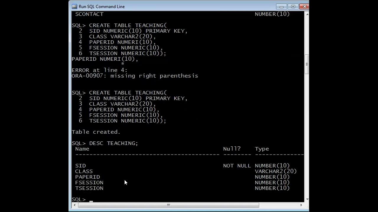 DBMS PRACTICAL ASSIGNMENT -1 PART-1 - YouTube