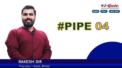 Lecture #04 | Pipes & Cistern | GATE 2021 | Aptitude | GATE-PSUs-UGC-NET | iGate Bhilai