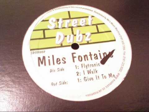 Miles Fontaine - I Walk - Jeremy Sylvester UK Garage