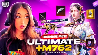 NEW LUMINOUS MUSE ULTIMATE   M762 SKIN OPENING || PUBG MOBILE