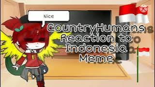 ☘CountryHumans Reaction to Indonesia 🇮🇩 〖 Part. 1〗✰