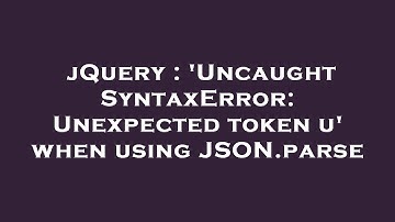 jQuery : 