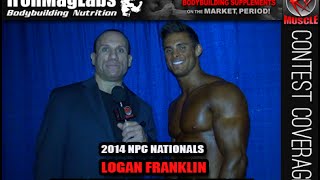 Logan Franklin After Winning Men's Physique Overall At 2014 Nationals!!