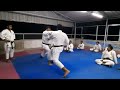 Jka kumite combination training as basics