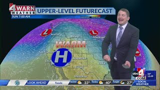 Warming trend heading into the weekend with dry conditions