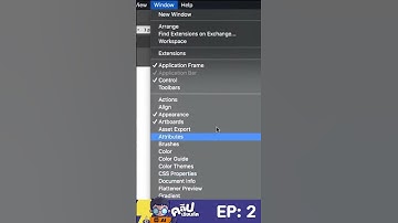 EP3: แถบเครื่องมือหาย illustrator: คลิปเรียนลัด.ai