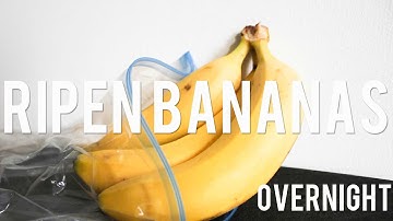How To Ripen a Banana Overnight