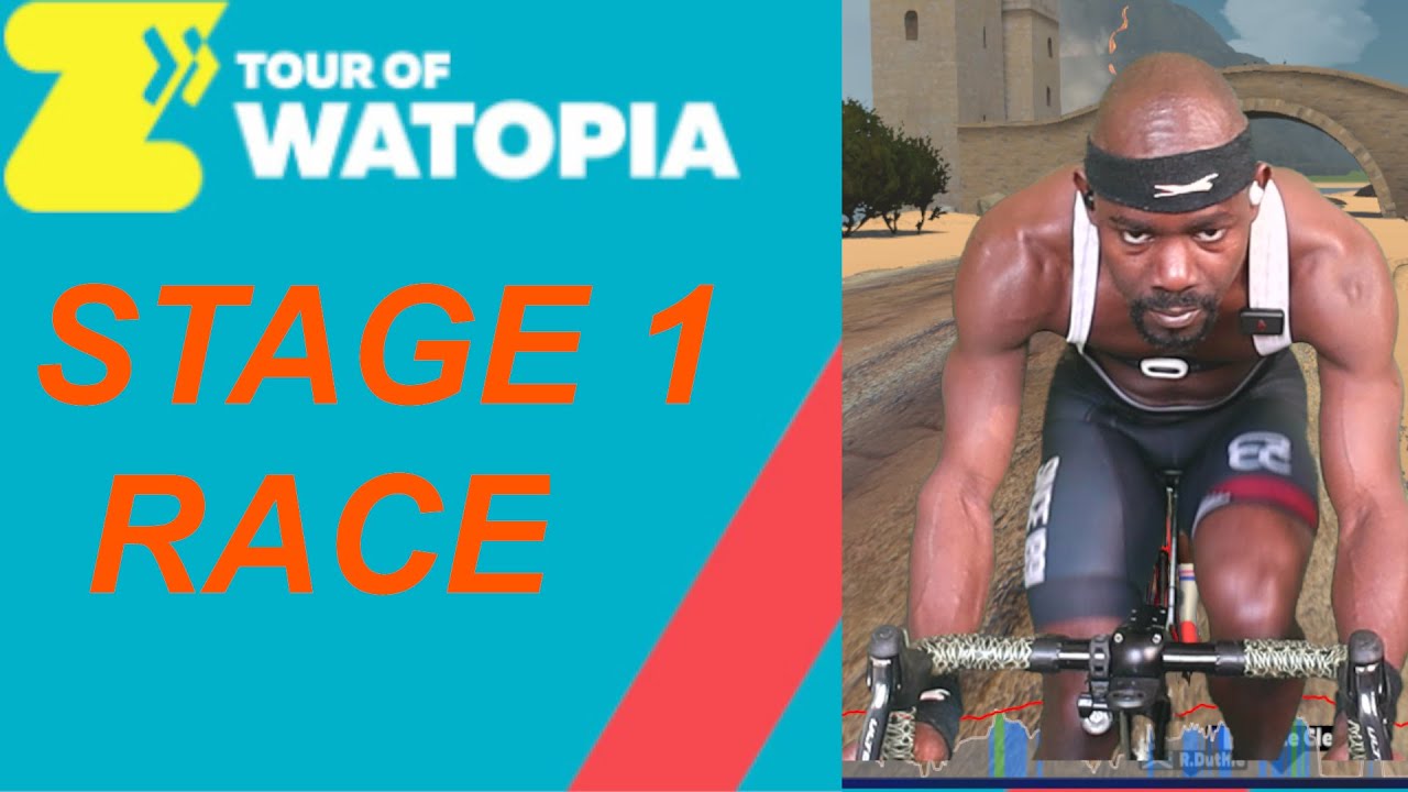 ZWIFT TOUR OF WATOPIA YouTube