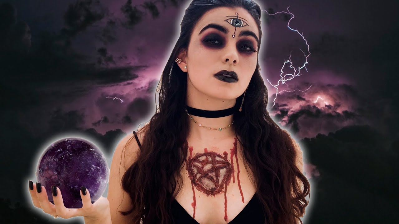 🔮 Maquillaje de BRUJA para HALLOWEEN - Maquillaje GITANA VIDENTE