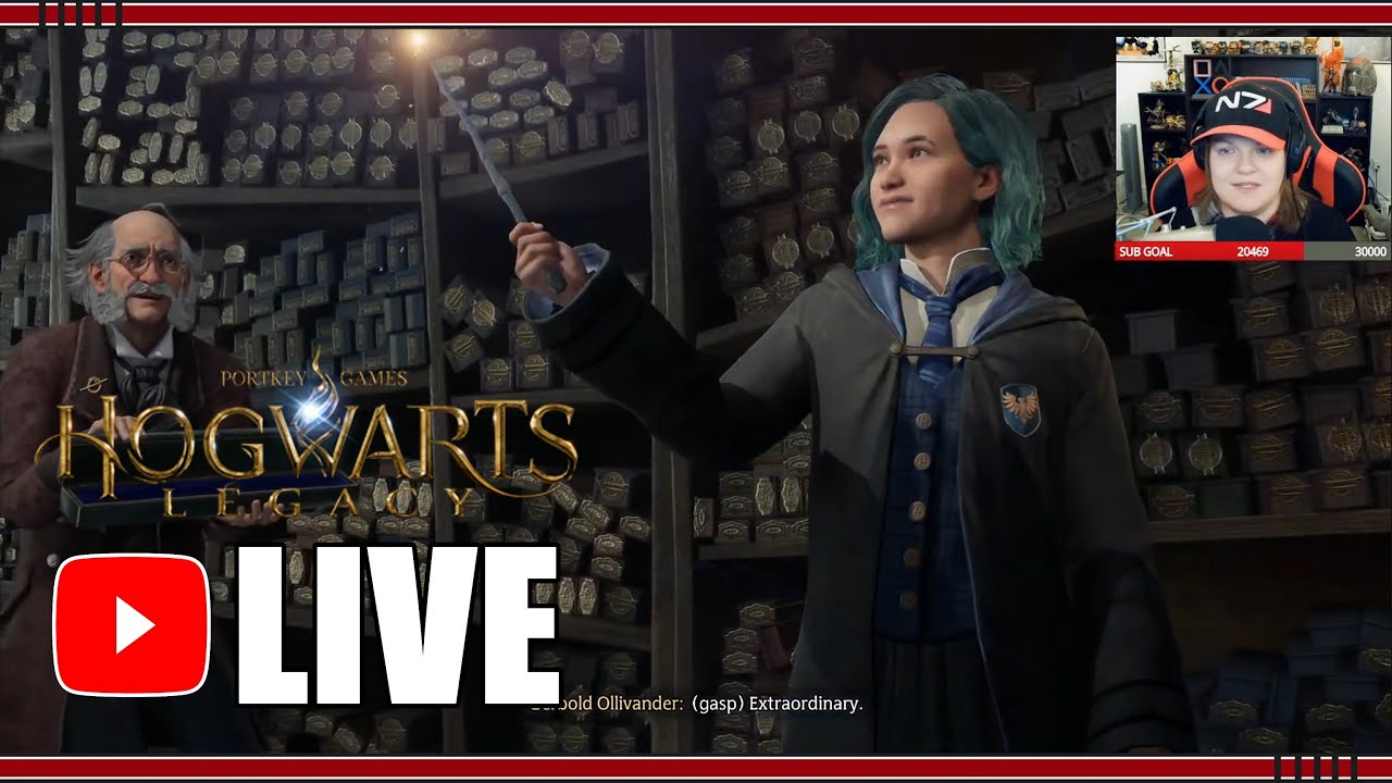 Checking out Hogwarts Legacy / LIVE Reaction & First Impressions