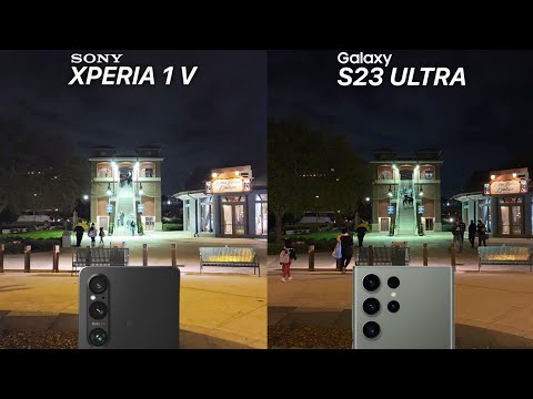 Sony Xperia 1 V vs Samsung Galaxy S23 Ultra Camera Test