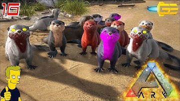 OTTER COLOR MUTATIONS AND ZOMBIE LOOK MUTATION ARK: Survival Evolved S4 E16