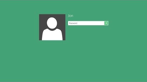 How to add a password on Windows 8 with a local account.
