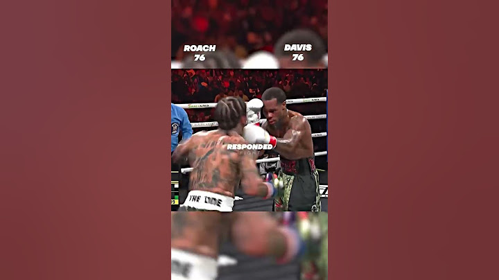 Scoring Gervonta Davis vs Lamont Roach Round By Round