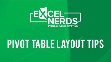 Pivot Tables Tutorial | Change Value Fields to Count & Average | Excel Nerds