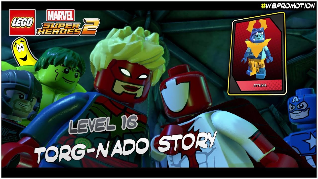 Lego Marvel Superheroes 2 Level 16 Torg Nado Story Htg