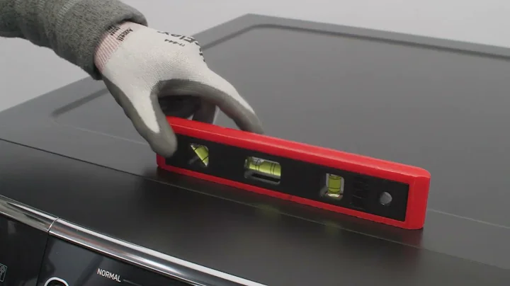 GE Profile™ UltraFresh Washer and UltraFast Combo Washer/Dryer Leveling the Unit