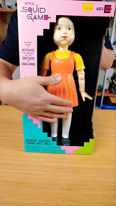 I got TWO life size Squid Game YOUNG-HEE Doll!