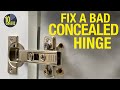 How to fix bad eurostyle hinges 410