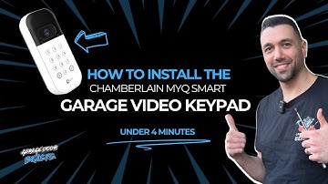 How to Program Your Chamberlain MyQ Video Keypad