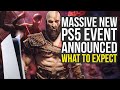 New PS5 Event Announced - What PlayStation 5 Games & Announcements To Expect (PS5 Games - ps 5)