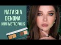 NATASHA ну такое DENONA mini metropolis 😒 | обзор палетки + два макияжа