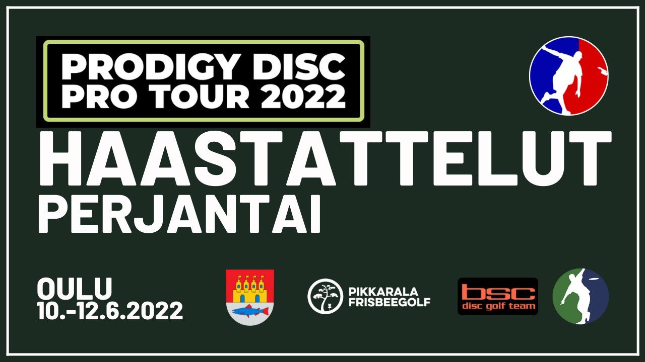 Prodigy Disc Pro Tour 2022 Oulu, haastattelut perjantai [FIN🇫🇮]