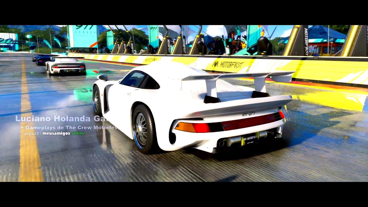 Pressão Extrema! Pilotando PORSCHE 911 GT1 em THE CREW MOTORFEST! O NOVO PORSCHE 911 4S É O PRÊMIO!