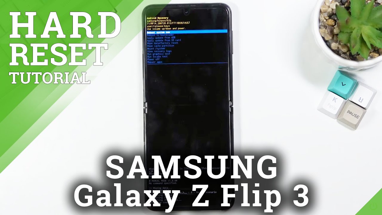 Step-by-Step Guide: Hard Reset SAMSUNG Galaxy Z Flip 3 in Recovery Mode