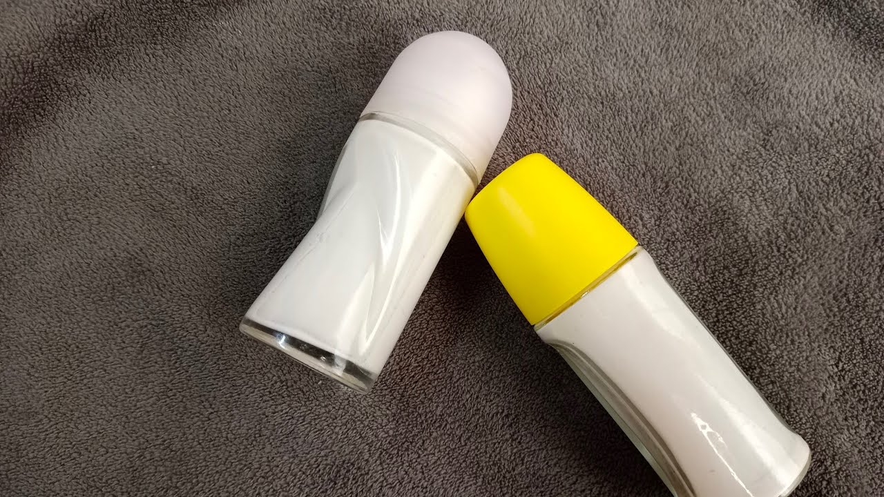 الطريقه الصحيحه لعمل رول اون مزيل عرق