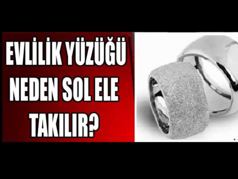 Evlilik Yüzüğü Neden Sol Ele Takılır ...!?