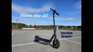Новинка 2023! Ninebot Max G2 Test-Drive и обзор!