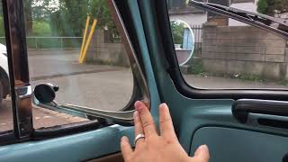 Volkswagen Beetle Triangular Window 空冷ビートルエアコン無しでも涼しい三角窓 Youtube