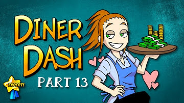 Diner Dash (PC) - Part 13 Gameplay | Go with the Flo Fine Seafood Dining (Level 3-6 to 3-7)