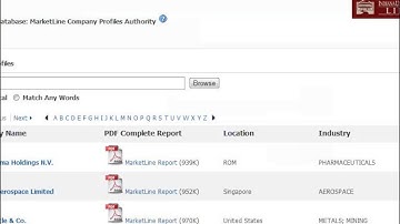 Guide to Finding Company Profiles Business Source Premier