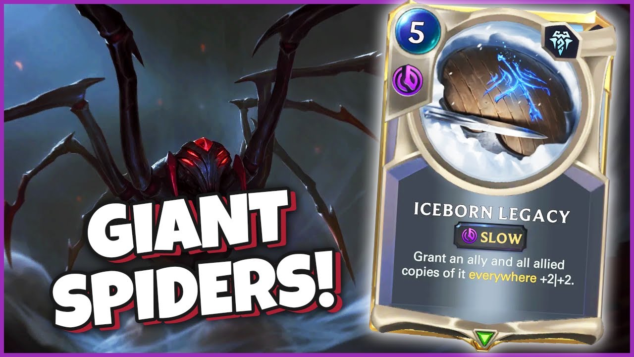 ICEBORN LEGACY SPIDERS ARE SO FUN!