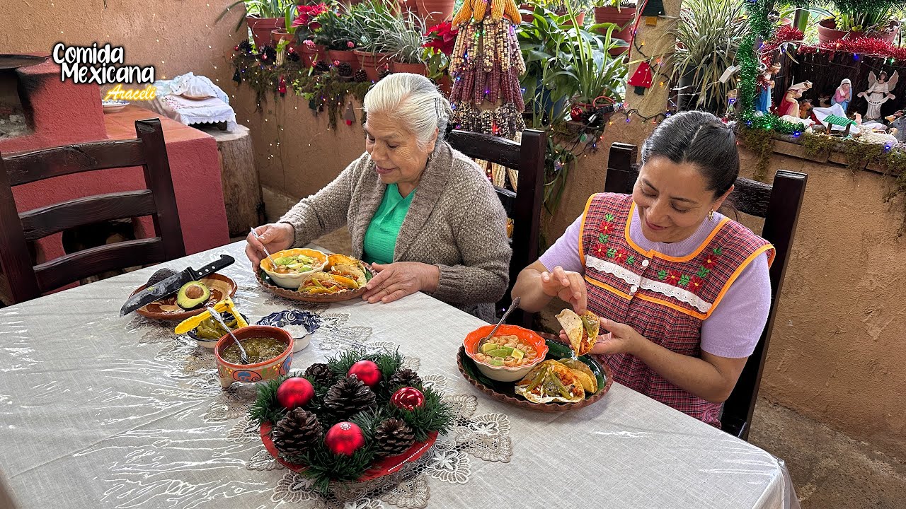 Invité a Comer a Mi Suegra le Hice Sopa Calientita y Taquitos de Chorizo Así Como Le Gustan