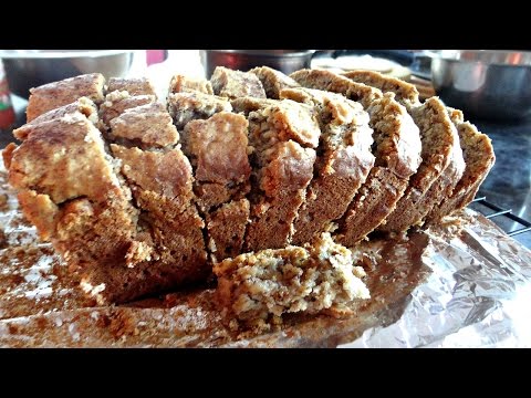 Healthy No Butter Whole Wheat Banana Bread