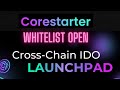 Upcoming ido corestarter cstr