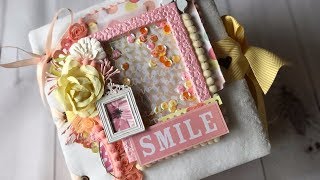 Скрапбукинг: Мини альбом из обрезков / Scrapbooking: Mini album review