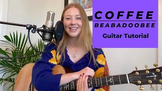 Coffee Beabadoobee Guitar Tutorial for Beginners EASY CHORDS