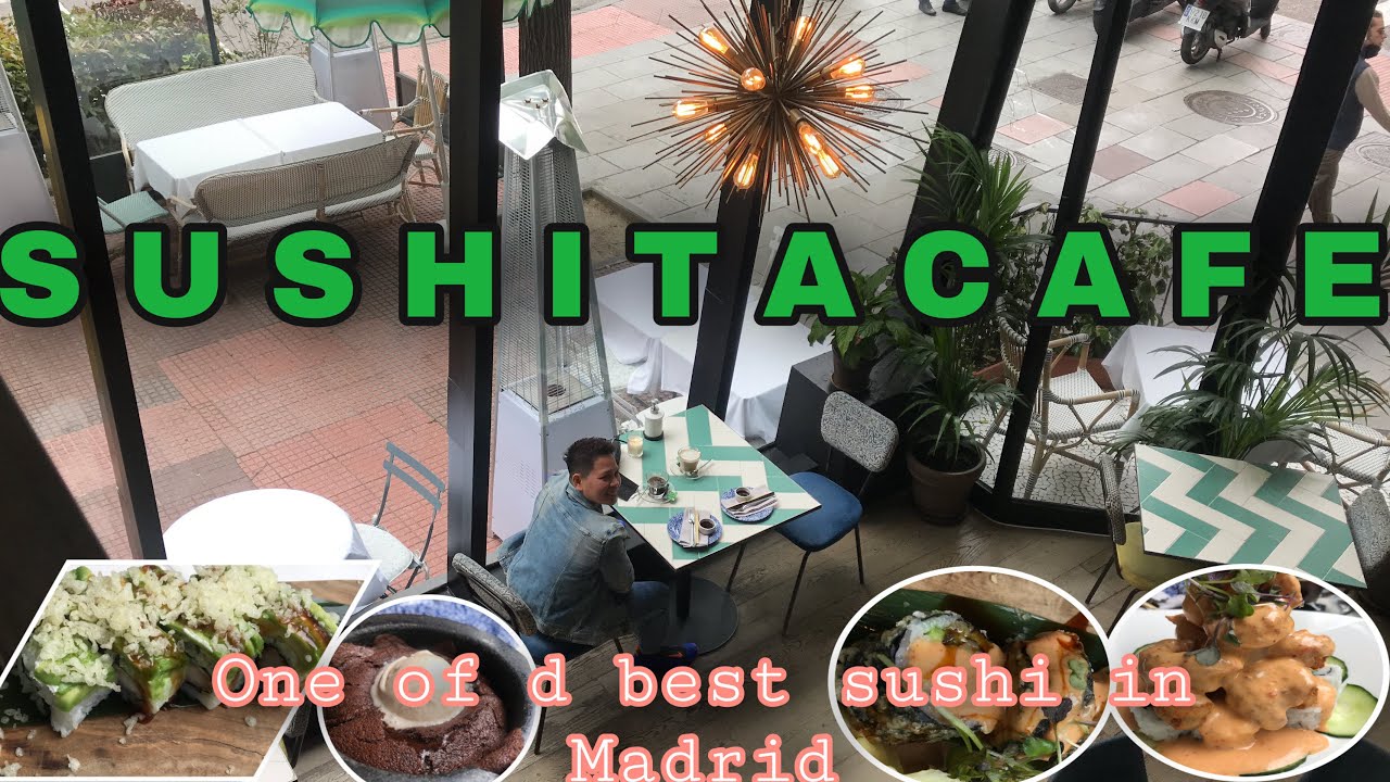 SUSHITA CAFE| ONE OF THE BEST SUSHI IN MADRID-TripAdvisor|by FRENIELYN PARCON VLOGS IN Spain ❤️