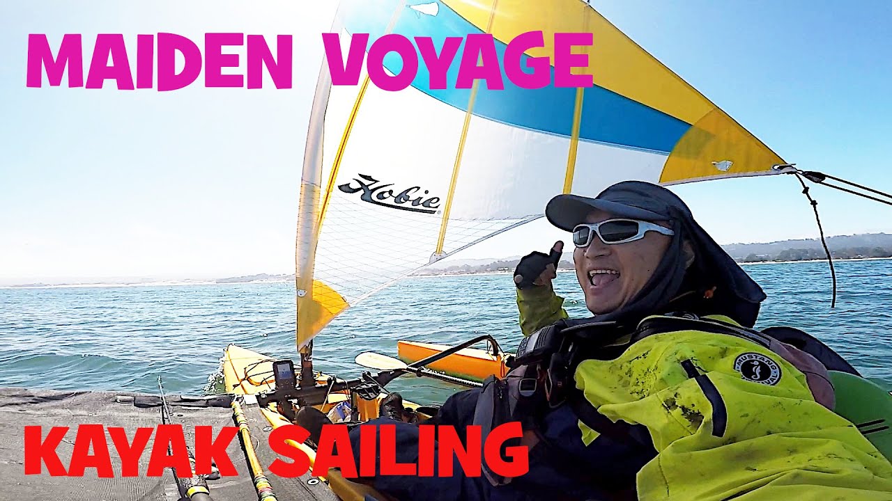 Kayak Sailing: Hobie Adventure Island Sailing For The First Time
