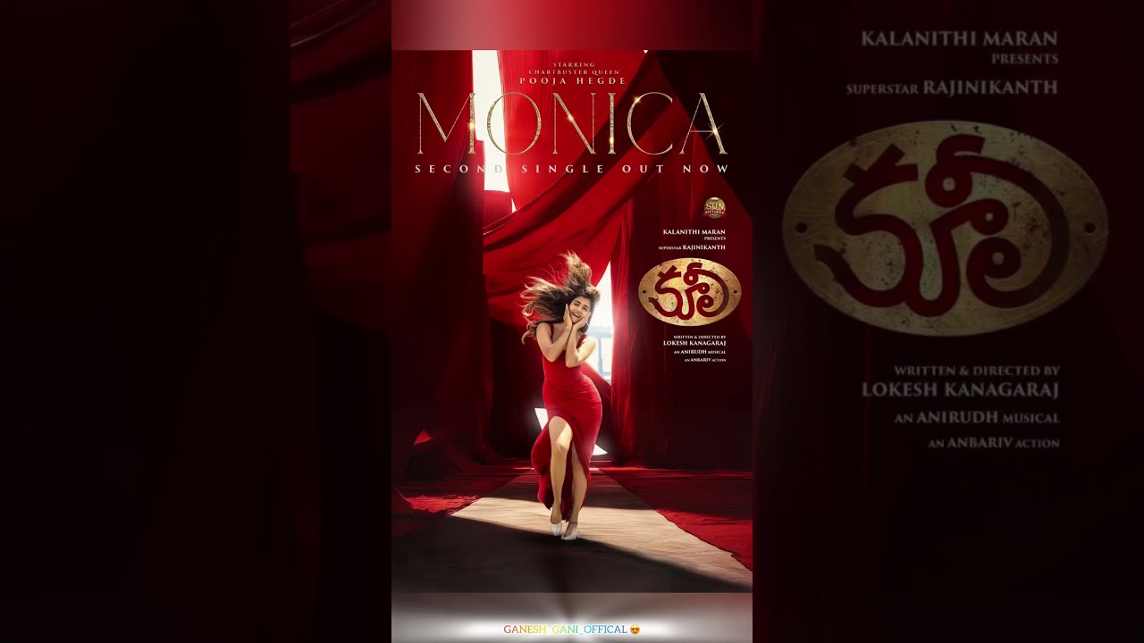#Monica πΆ — Ani delivers magic once again!#coolie #poojahegde #rajinikanth #akkineninagarjuna