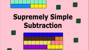 Homeschool Math With Base Ten Blocks Supremely Simple Subtraction by Crewton Ramone