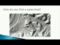 Watersheds and Their Role in Water Management and Ecology