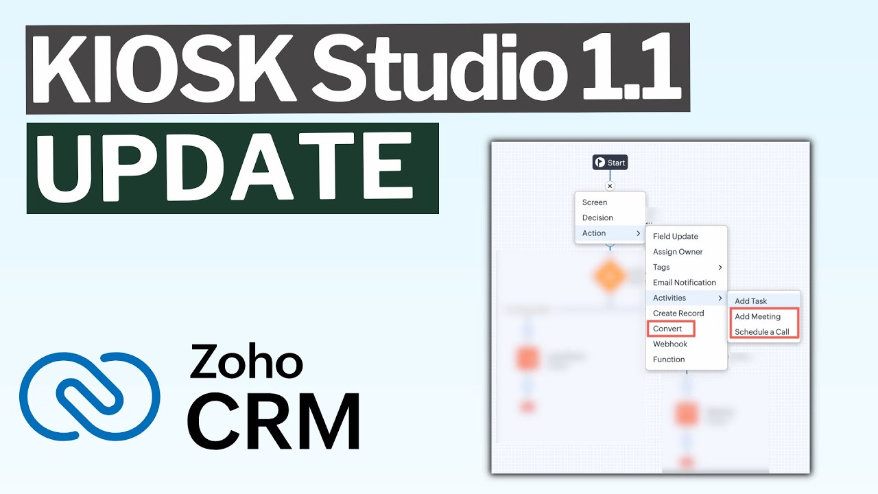 NEW! Kiosk 1.1 Update Overview Zoho CRM | New Feature Breakdown - YouTube